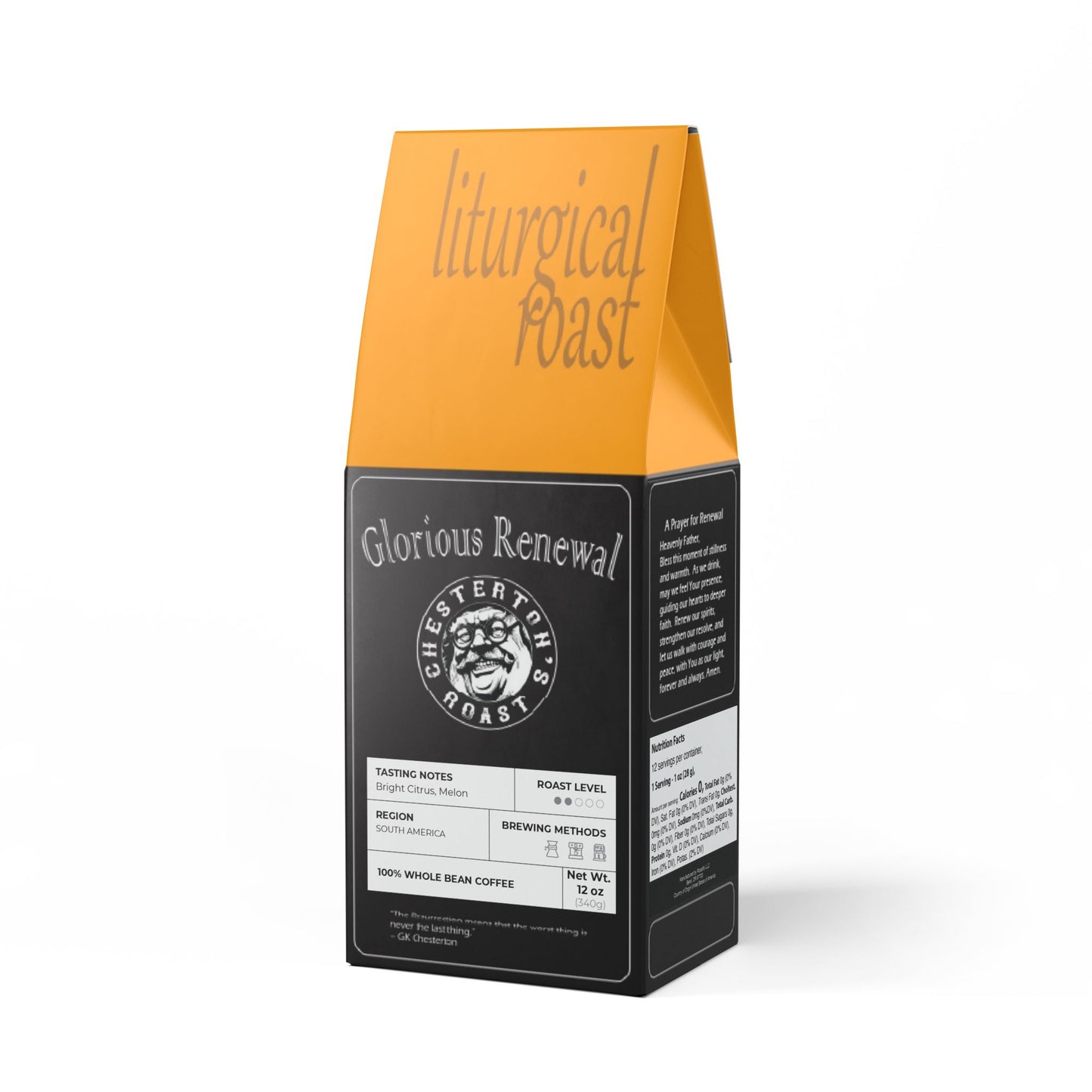 Glorious Renewal Liturgical Blend (Light-Medium Roast)