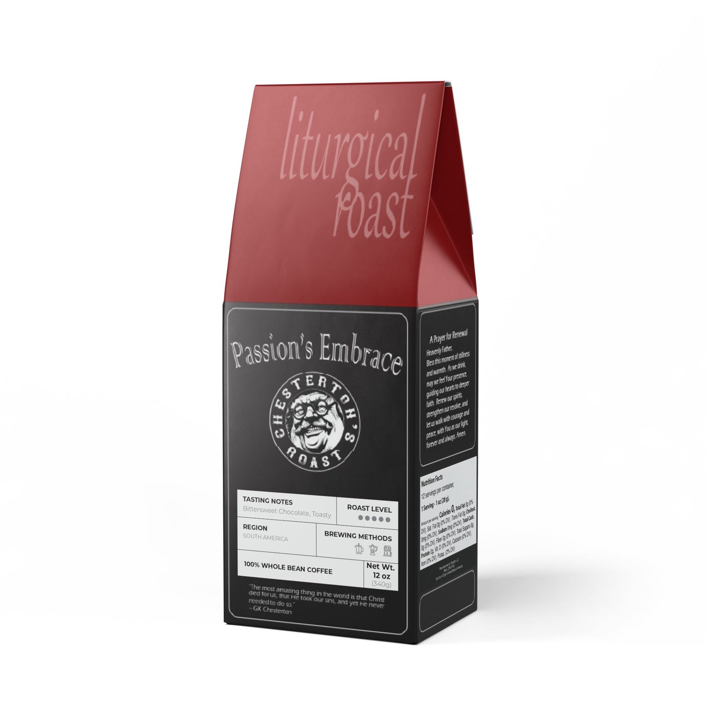 Passion's Embrace Liturgical Blend (Dark French Roast)
