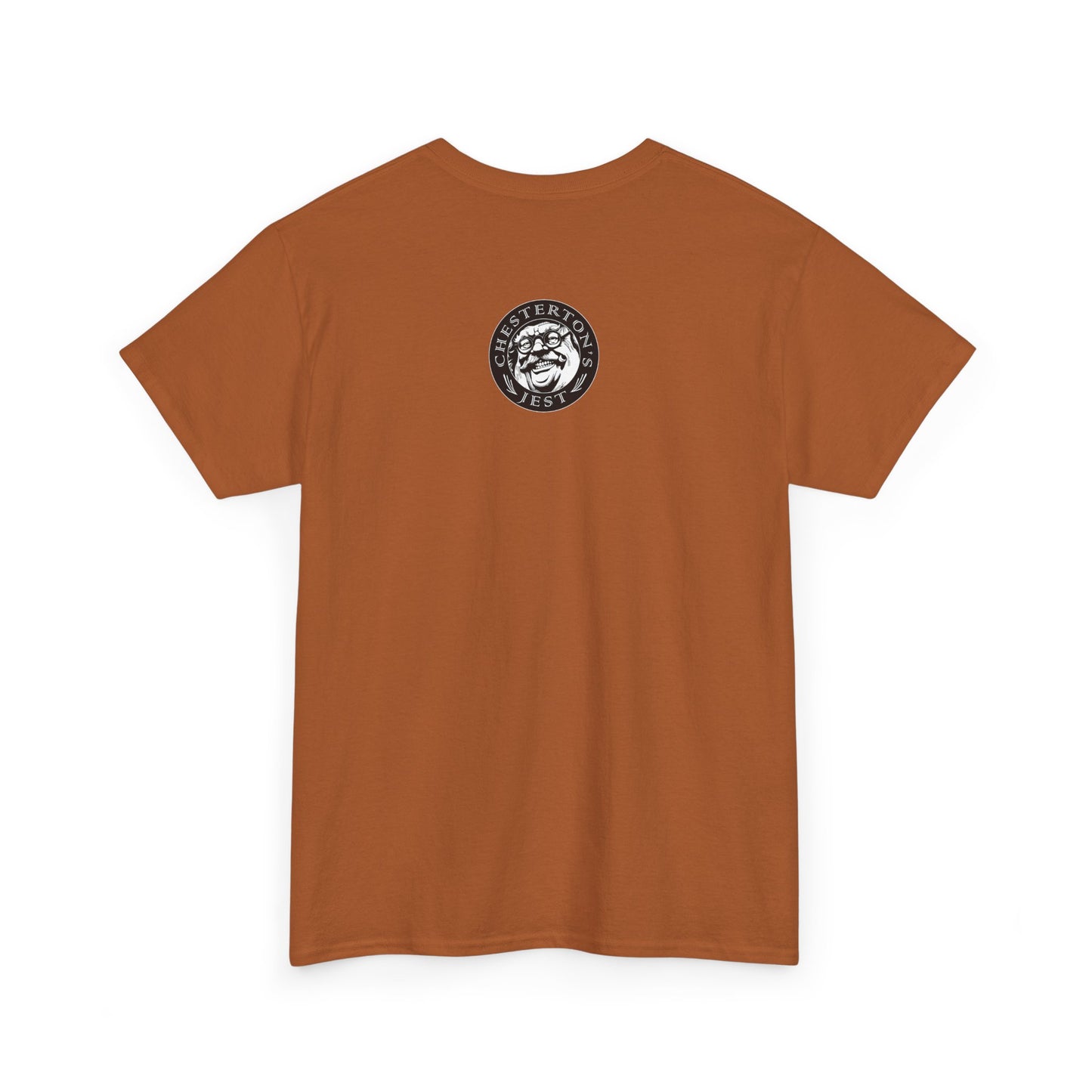 Catholic By Birth Rebel By Choice Heavy Cotton Tee