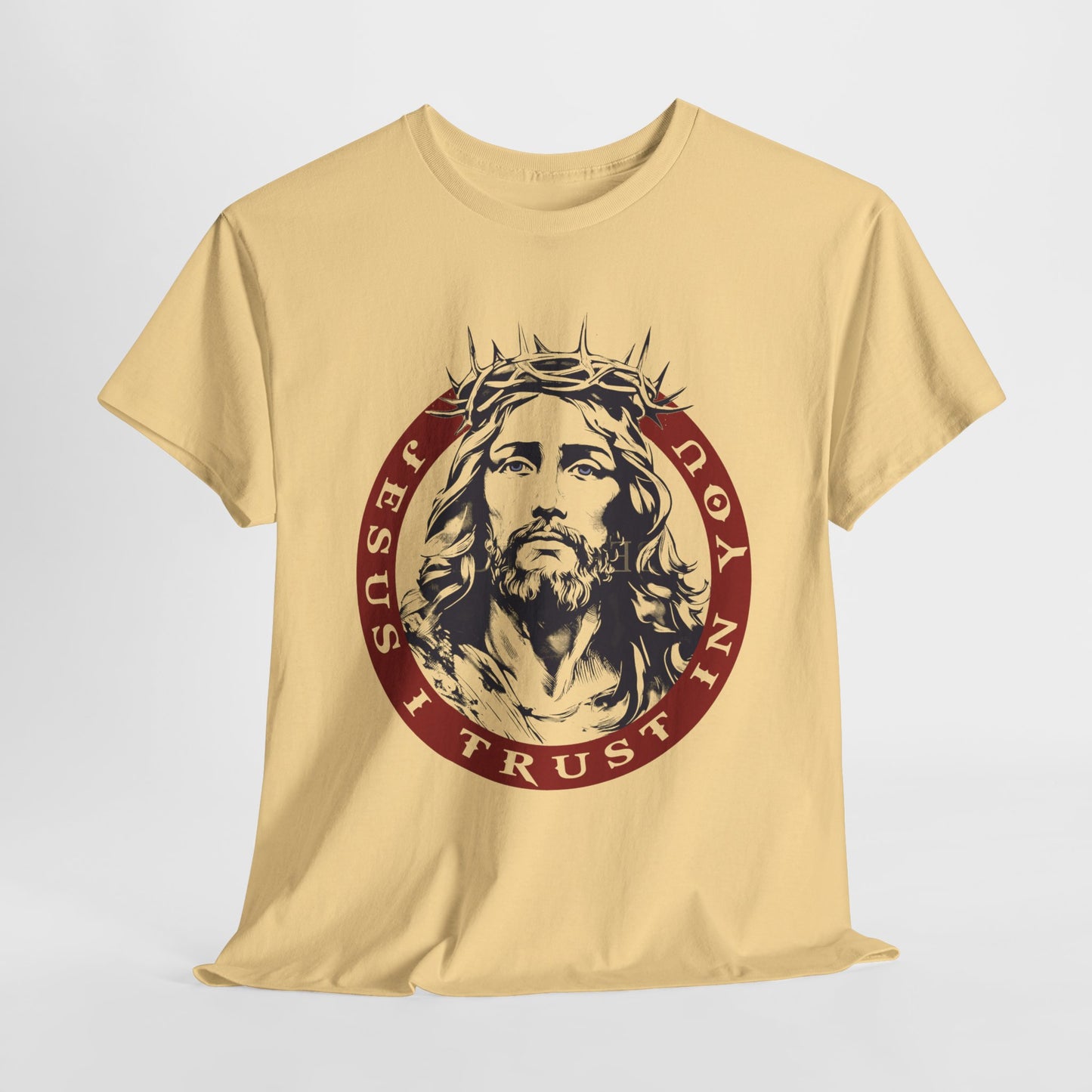 Jesus I Trust In You Unisex Heavy Cotton Tee
