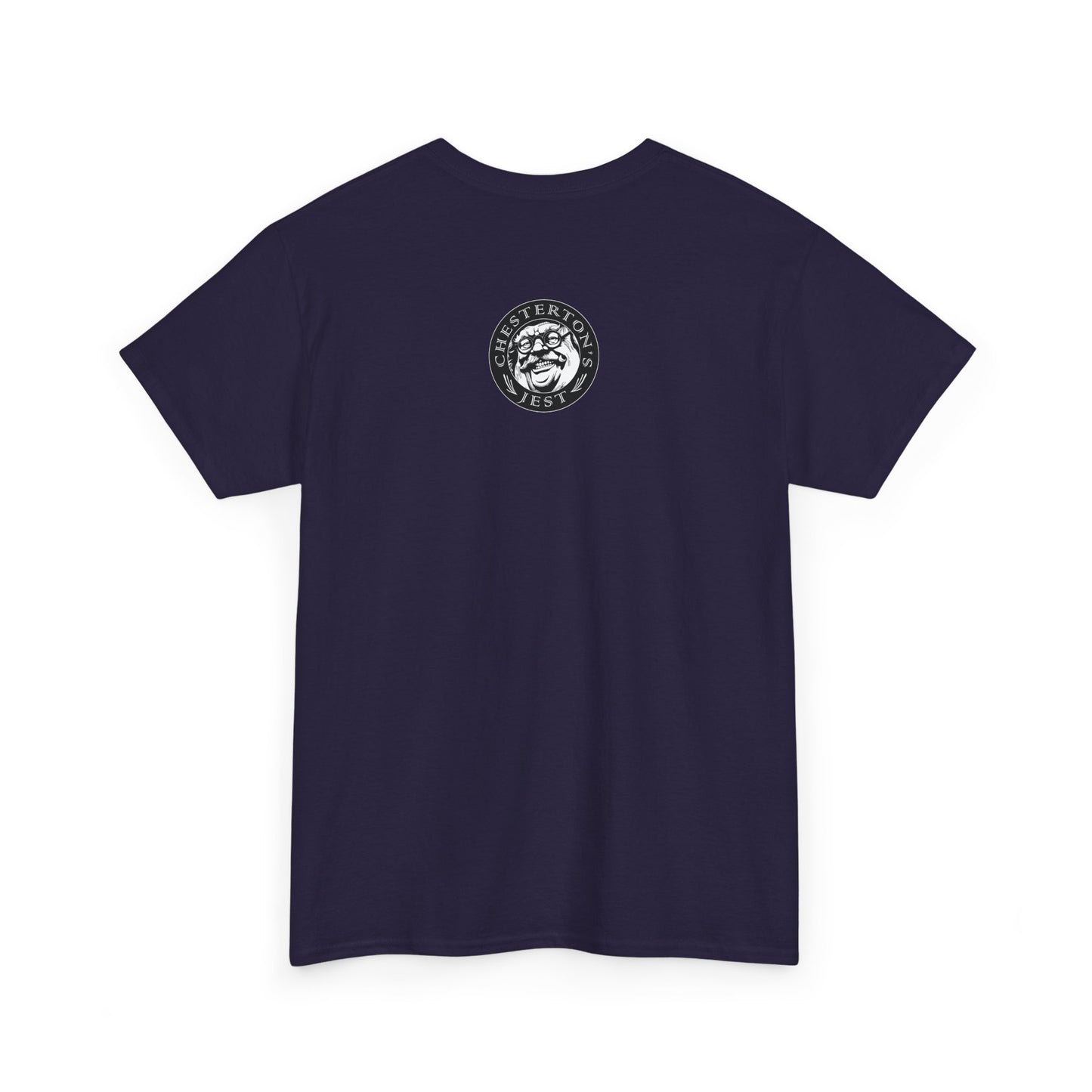 Adoring the Father, Following the Son, Empowered by the Holy Spirit: My Flesh is Meat Indeed Heavy Cotton Tee