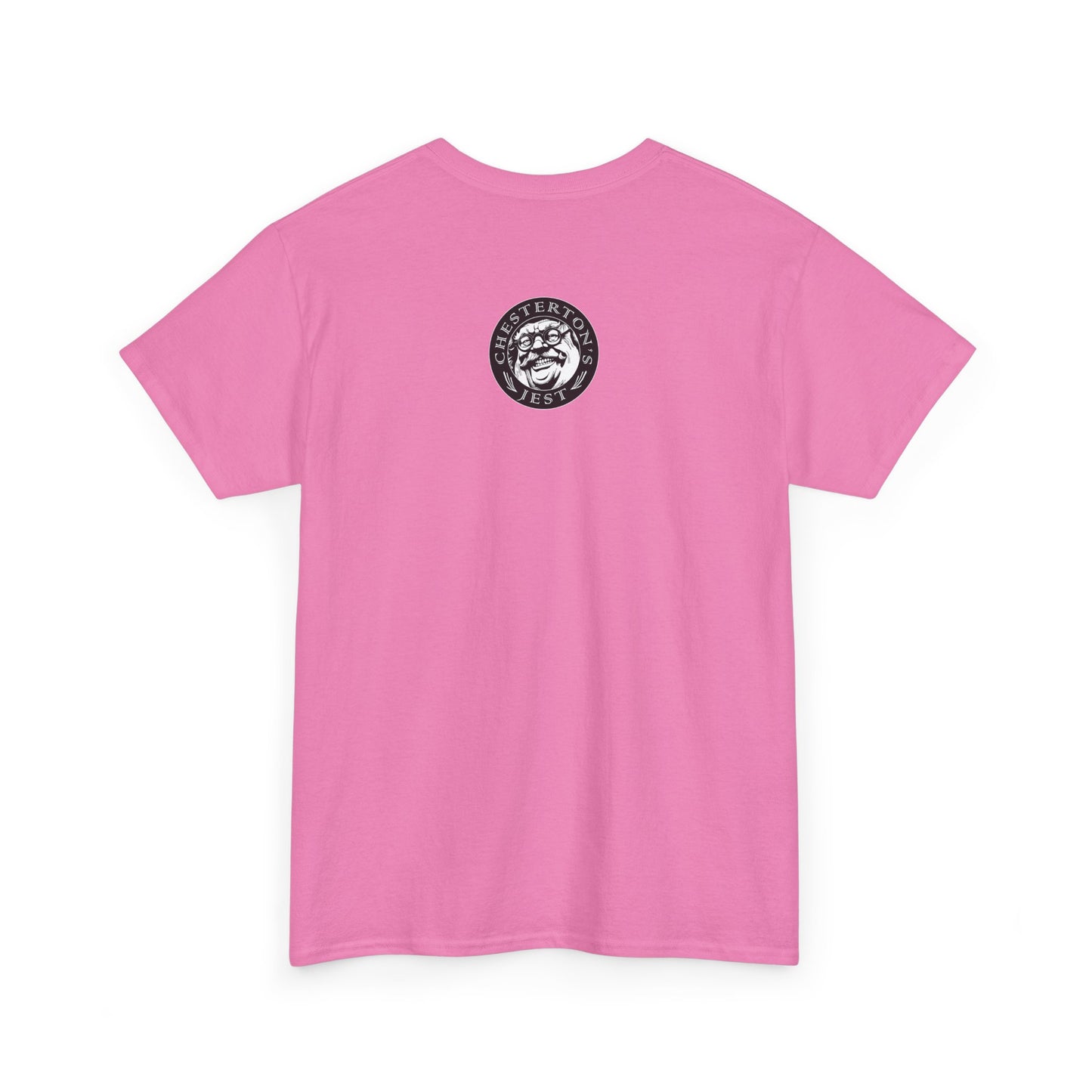 Lead Us Not Into Temptation We Can Find It Ourselves Heavy Cotton Tee
