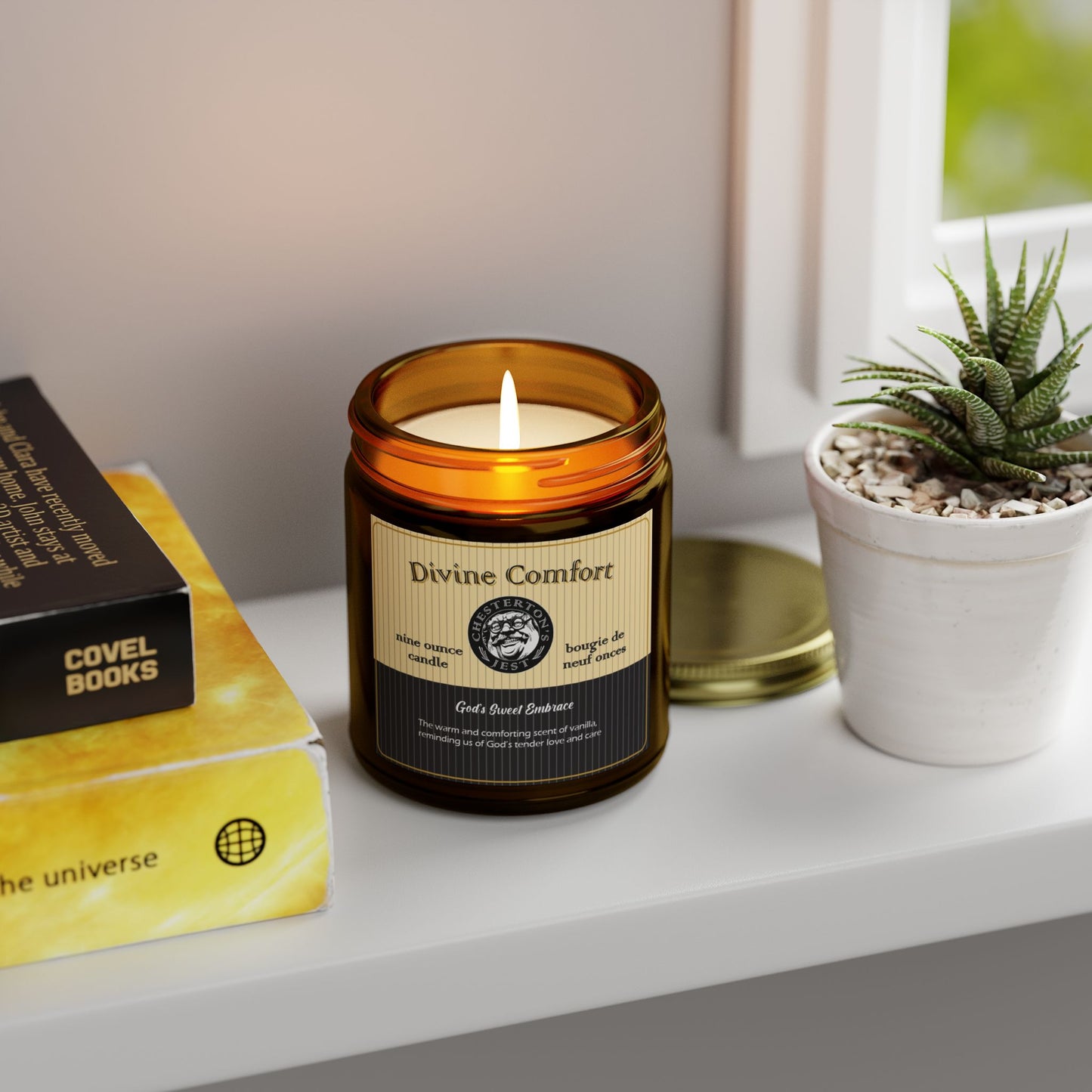 Divine Comfort Scented Candles | buttercream, vanilla, blackberry and bourbon (9oz)