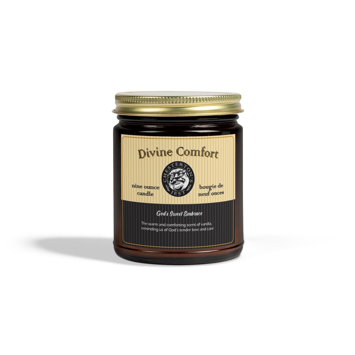 Divine Comfort Scented Candles | buttercream, vanilla, blackberry and bourbon (9oz)