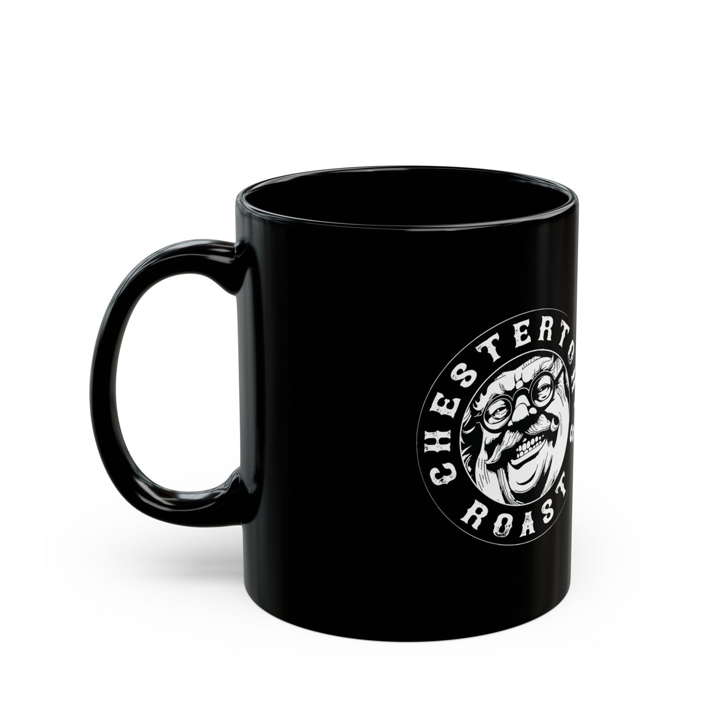 G.K. Chesterton Black Coffee Mug - Chesterton Roast 11oz an 15oz Coffee Mug- Perfect for Coffee Lovers