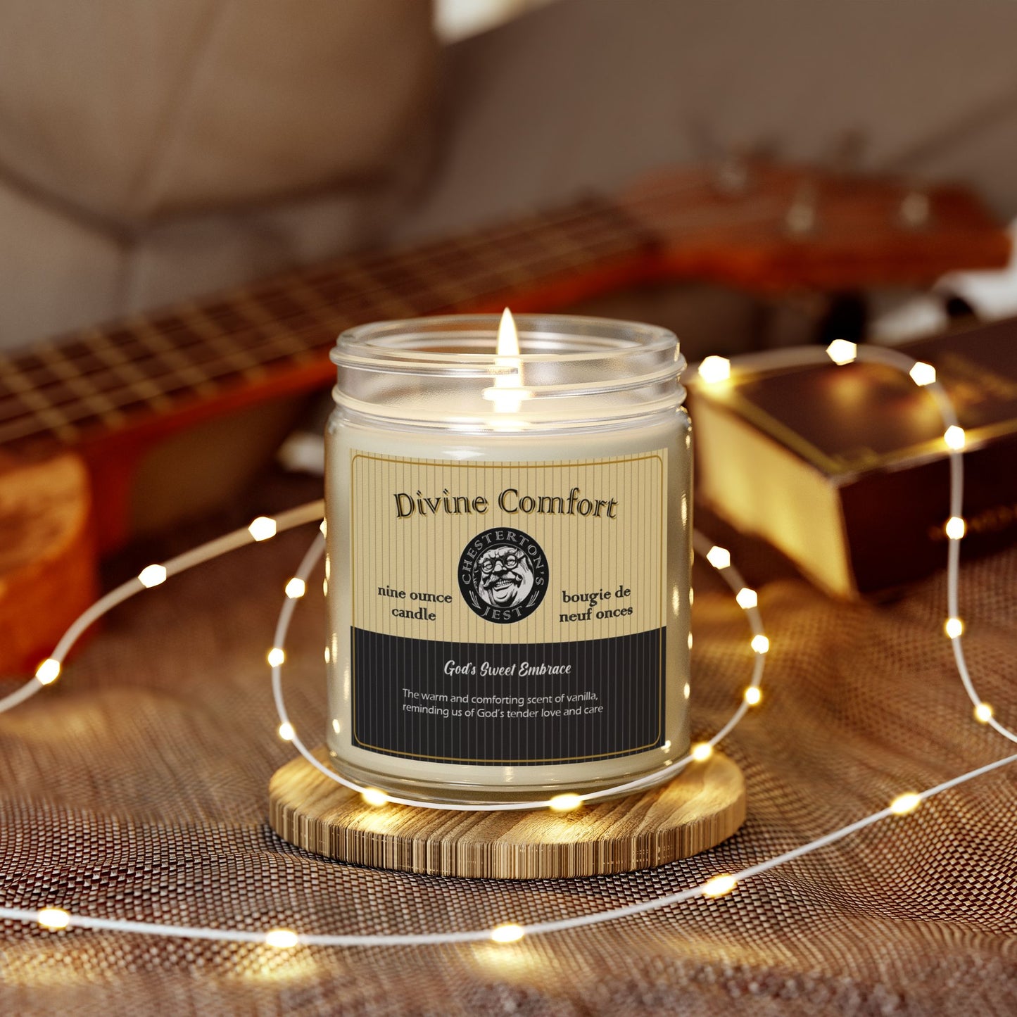 Divine Comfort Scented Candles | buttercream, vanilla, blackberry and bourbon (9oz)