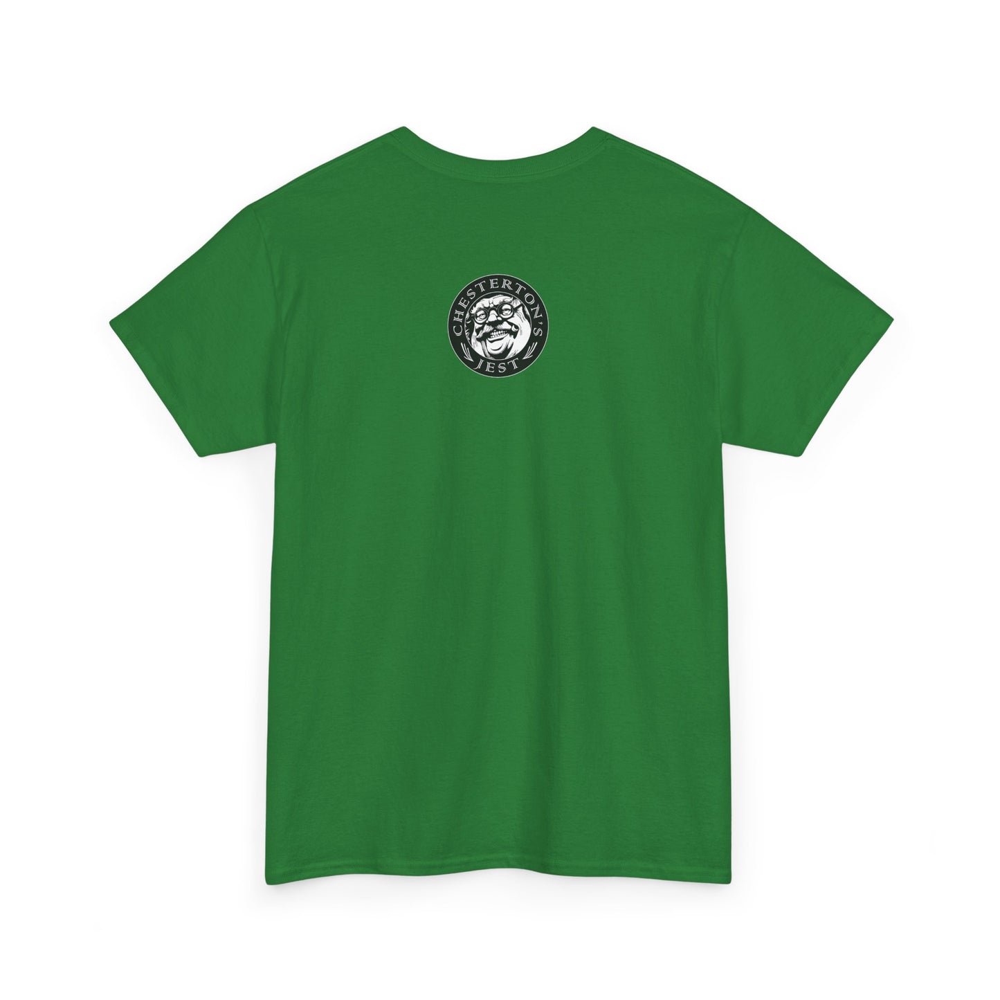 Adoring the Father, Following the Son, Empowered by the Holy Spirit: My Flesh is Meat Indeed Heavy Cotton Tee