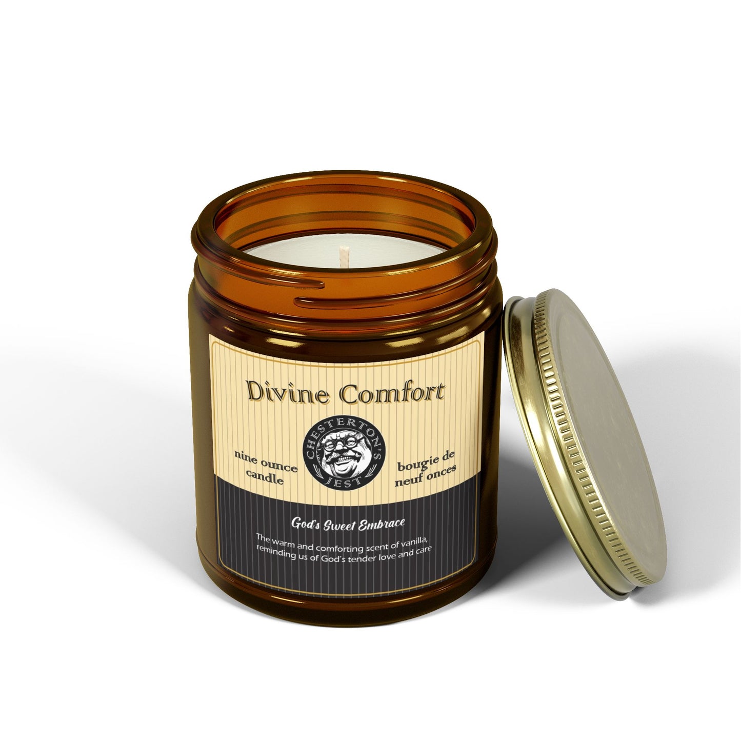 Divine Comfort Scented Candles | buttercream, vanilla, blackberry and bourbon (9oz)