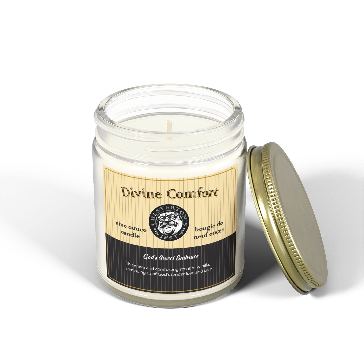 Divine Comfort Scented Candles | buttercream, vanilla, blackberry and bourbon (9oz)
