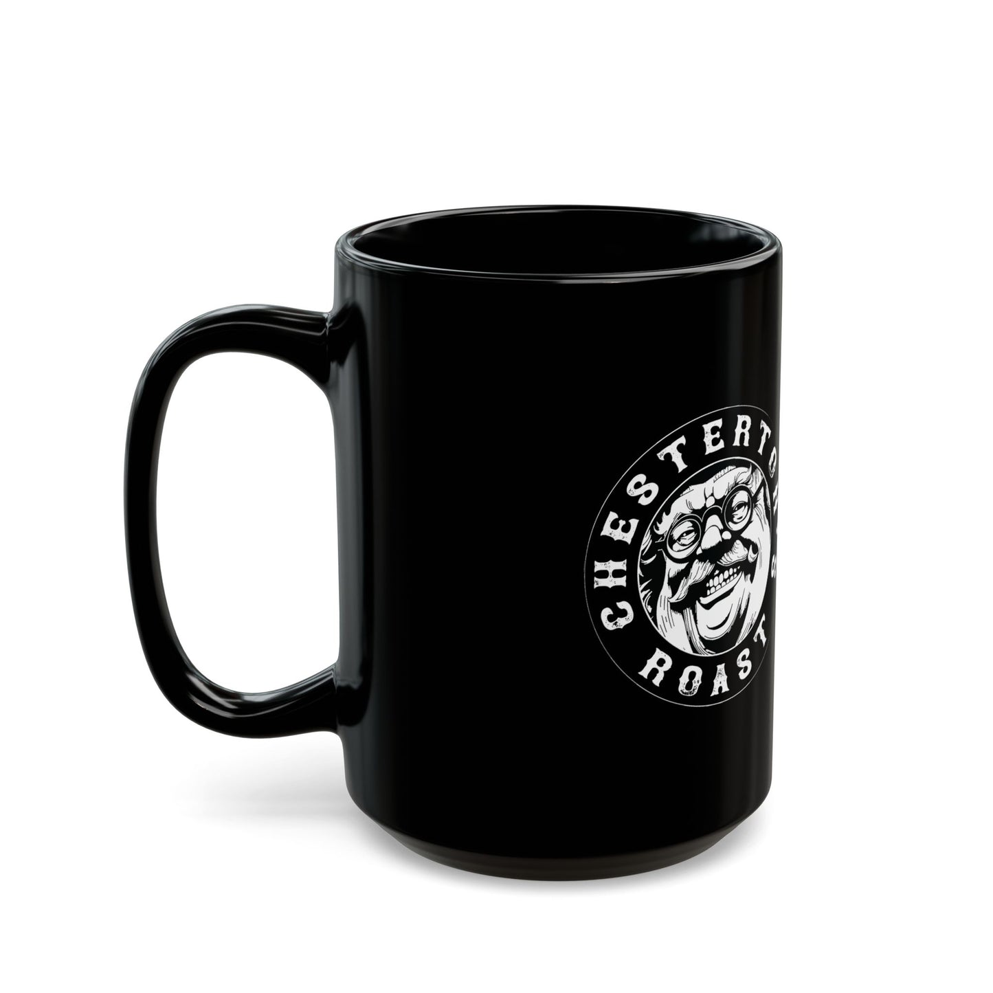 G.K. Chesterton Black Coffee Mug - Chesterton Roast 11oz an 15oz Coffee Mug- Perfect for Coffee Lovers