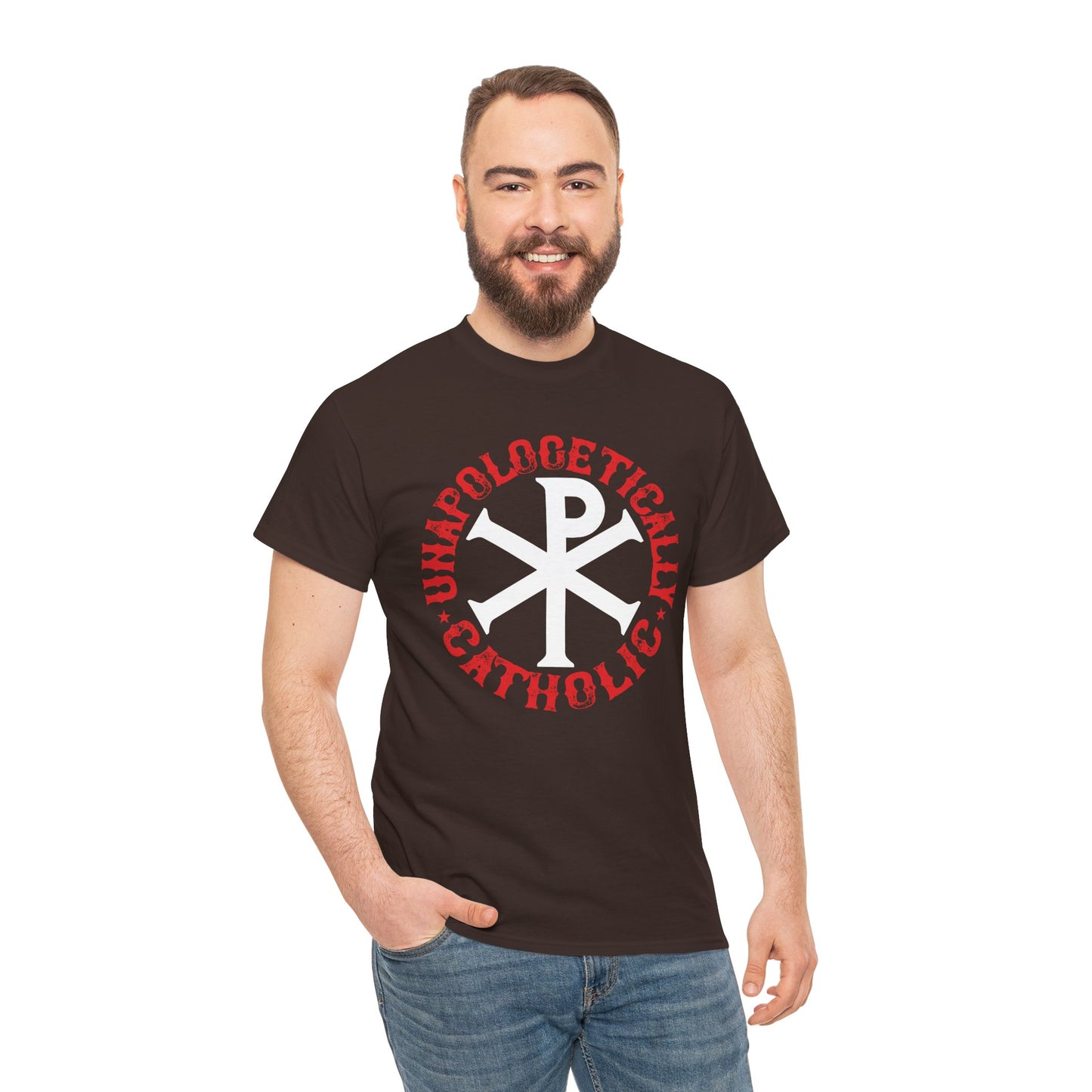 Unapologetically Catholic Heavy Cotton Tee