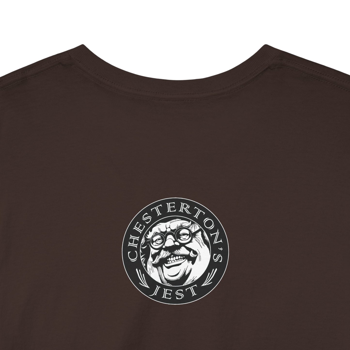 Catholic By Birth Rebel By Choice Heavy Cotton Tee