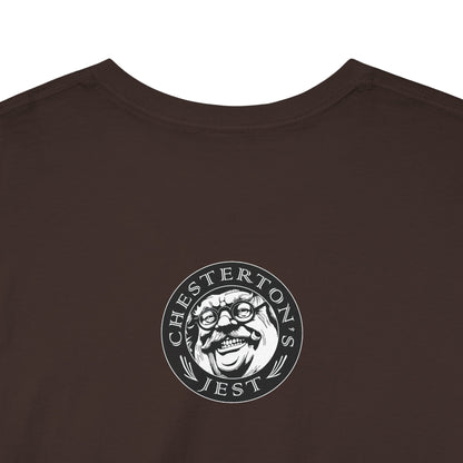 Catholic By Birth Rebel By Choice Heavy Cotton Tee