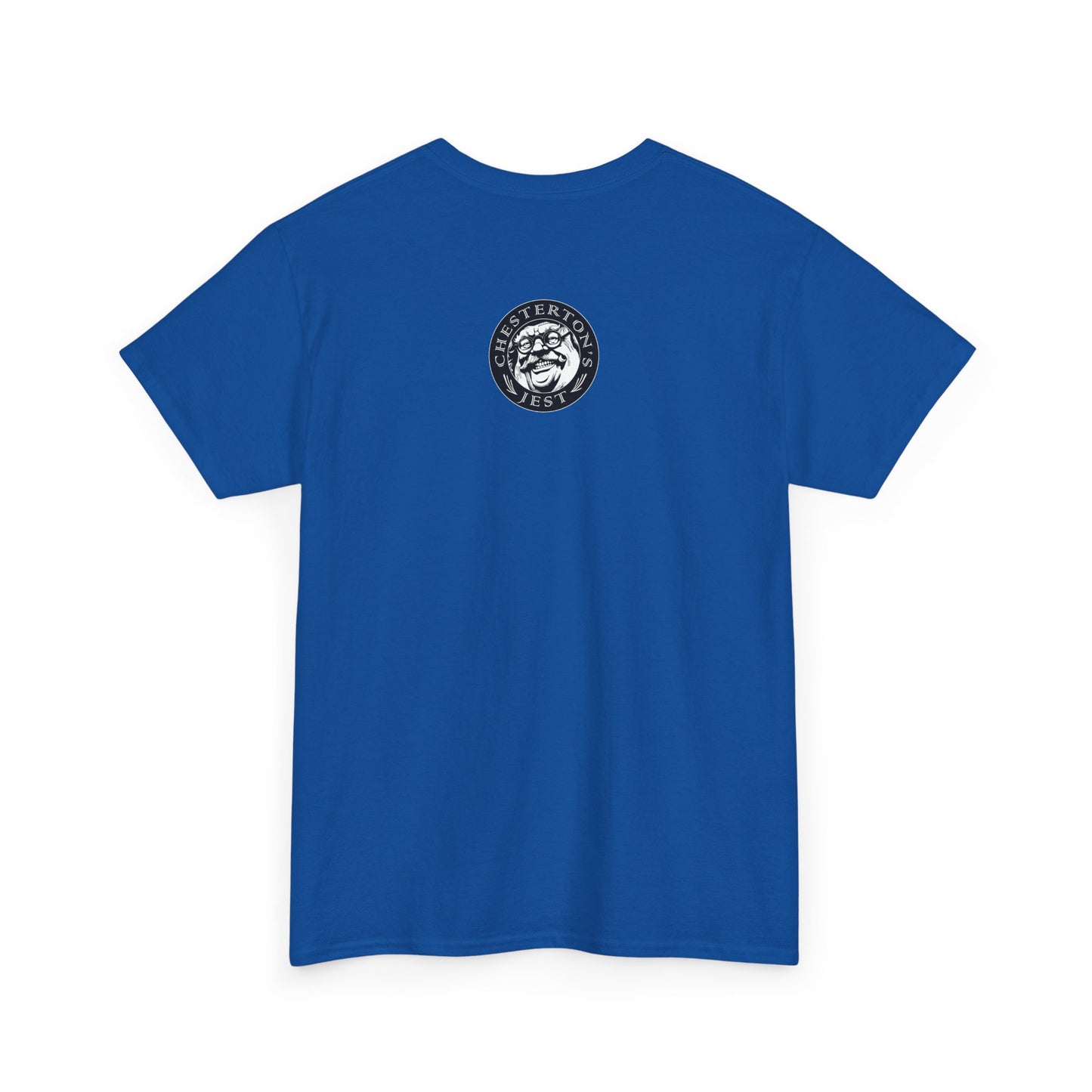 Adoring the Father, Following the Son, Empowered by the Holy Spirit: My Flesh is Meat Indeed Heavy Cotton Tee
