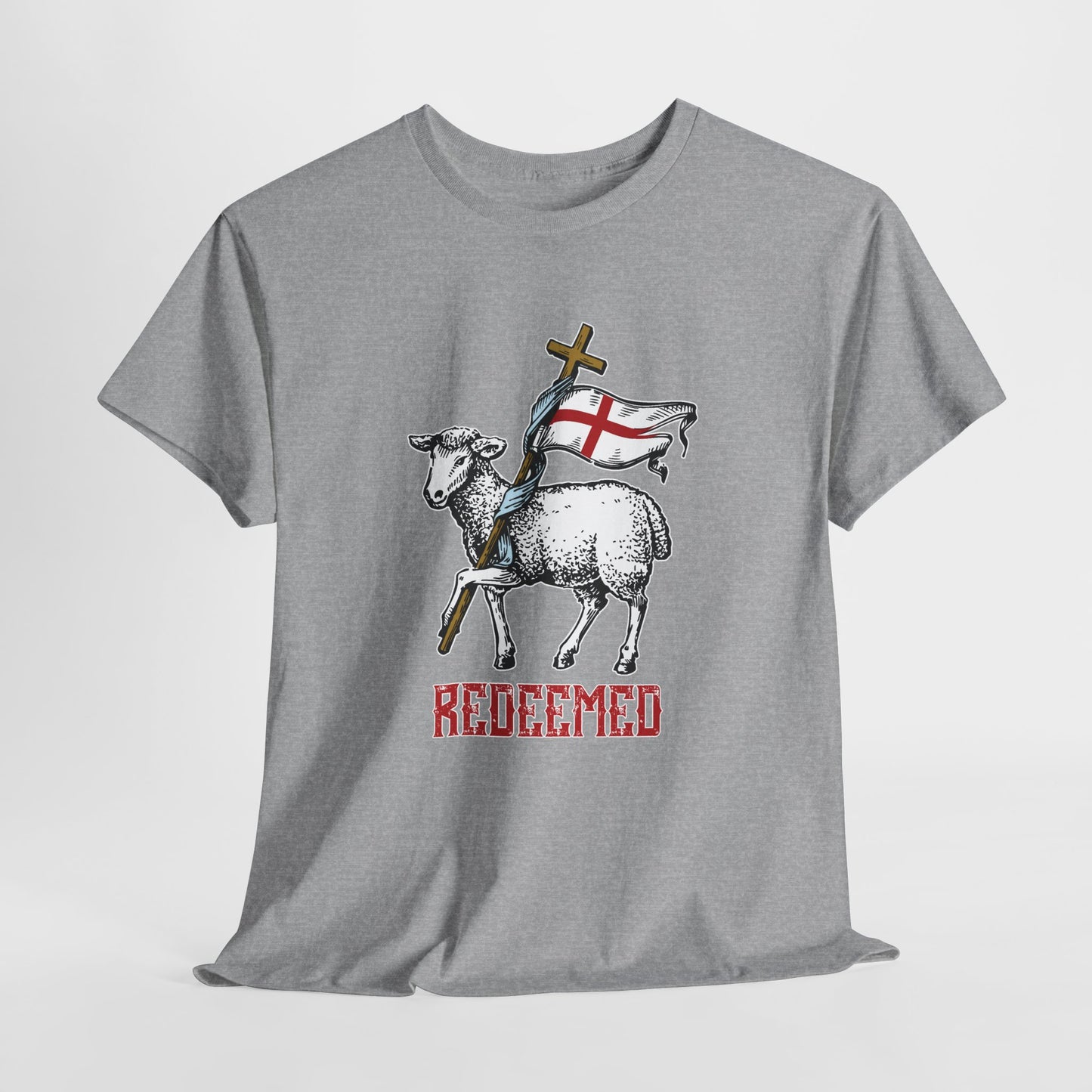 The Risen Lamb King Heavy Cotton Tee