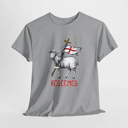 The Risen Lamb King Heavy Cotton Tee