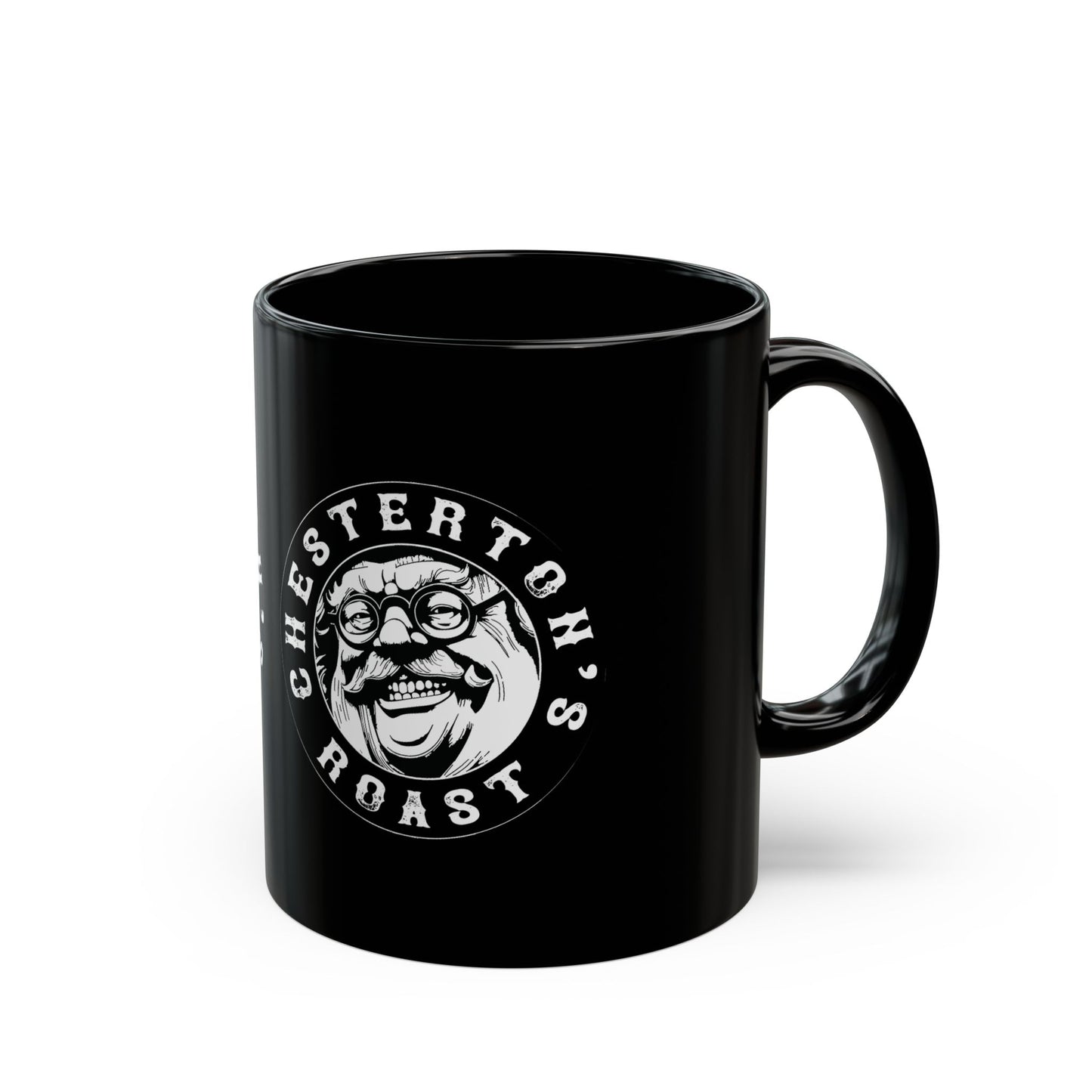 G.K. Chesterton Black Coffee Mug - Chesterton Roast 11oz an 15oz Coffee Mug- Perfect for Coffee Lovers