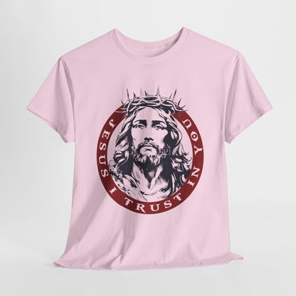 Jesus I Trust In You Unisex Heavy Cotton Tee