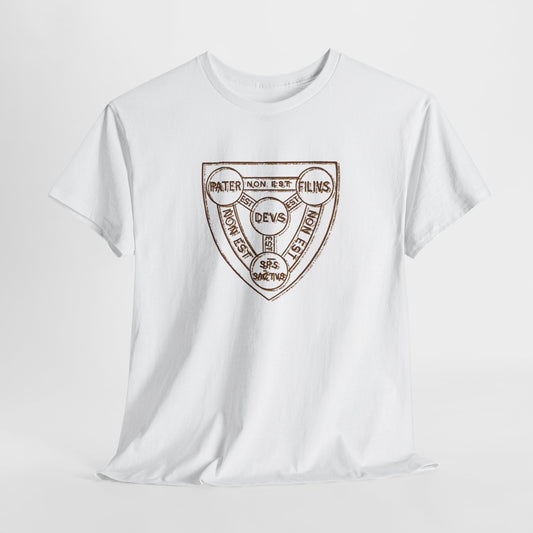 [In Latin] The Father Is Not The Son Is Not The Holy Spirit... Heavy Cotton Tee