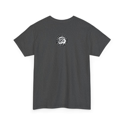 Adoring the Father, Following the Son, Empowered by the Holy Spirit: My Flesh is Meat Indeed Heavy Cotton Tee