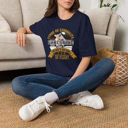 Synod on Synodality 'Shredding the Path to Orthodoxy' T-Shirt