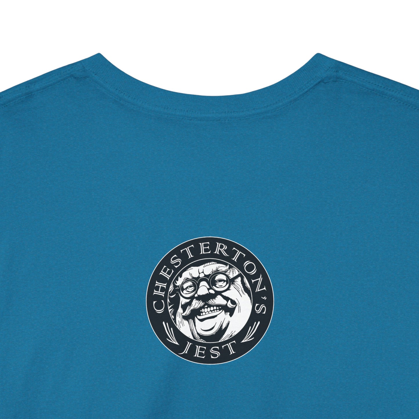 Catholic By Birth Rebel By Choice Heavy Cotton Tee