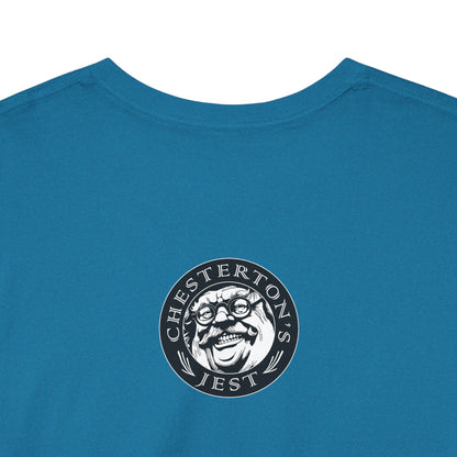 Catholic By Birth Rebel By Choice Heavy Cotton Tee