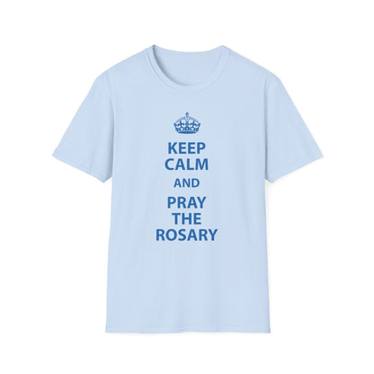 Keep Calm and Pray the Rosary T-Shirt