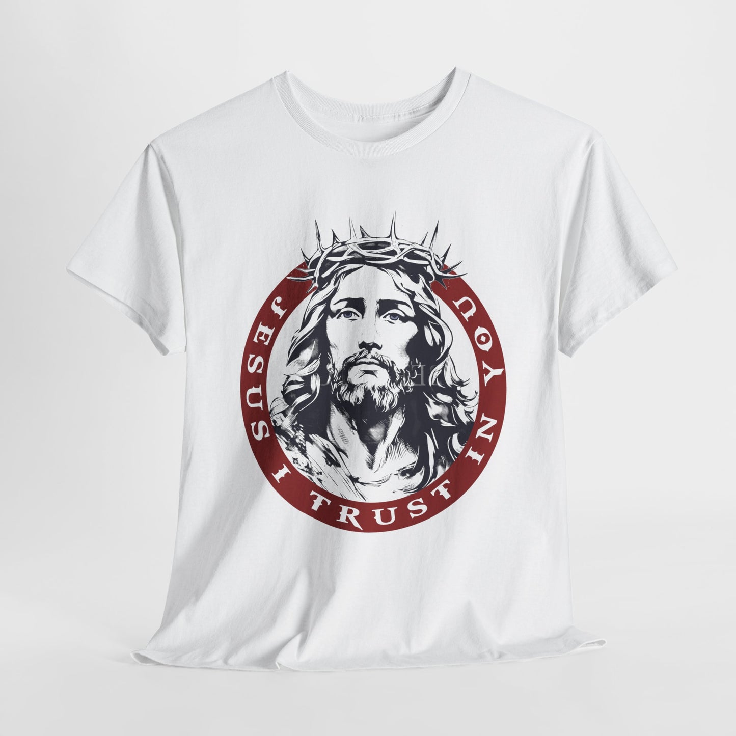 Jesus I Trust In You Unisex Heavy Cotton Tee