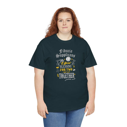 Fiducia Supplicans: The Official Blessing For Two But Not Together Heavy Cotton Tee