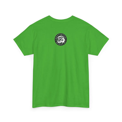 Lead Us Not Into Temptation We Can Find It Ourselves Heavy Cotton Tee