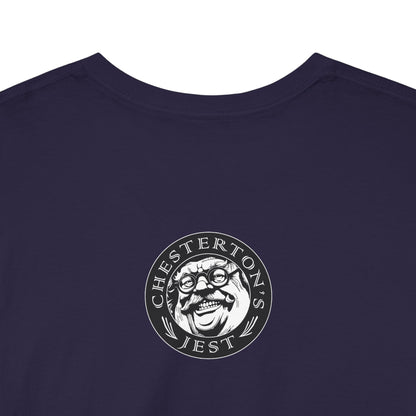 Beware the One with Flattering Tongue, For His Words Shall Ensnare the Foolish Heavy Cotton Tee