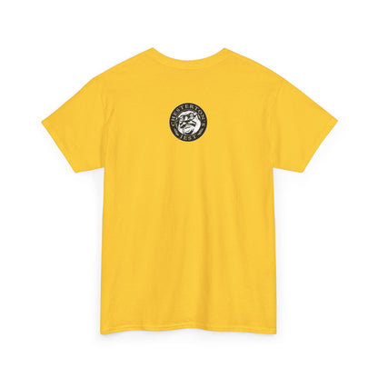 Lead Us Not Into Temptation We Can Find It Ourselves Heavy Cotton Tee