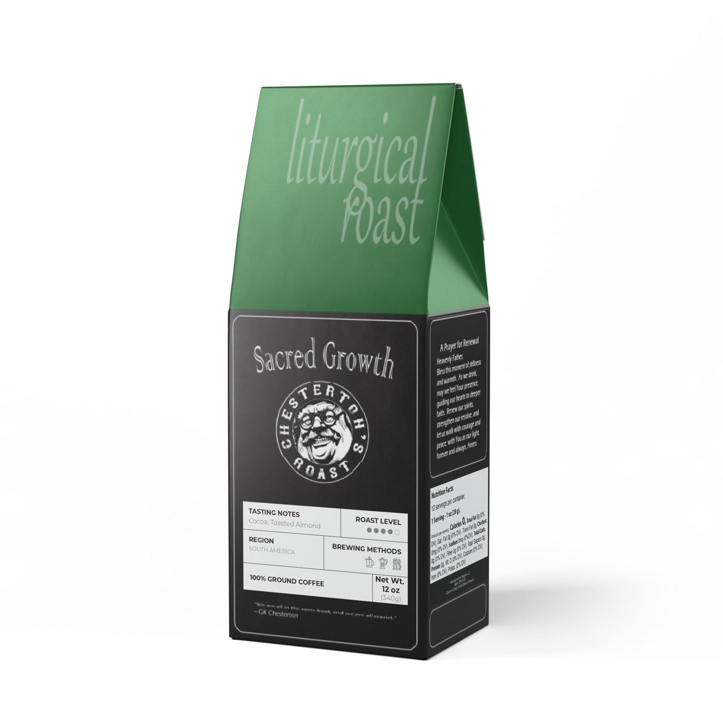Sacred Growth Liturgical Blend (Medium-Dark Roast)