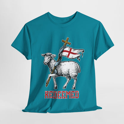 The Risen Lamb King Heavy Cotton Tee