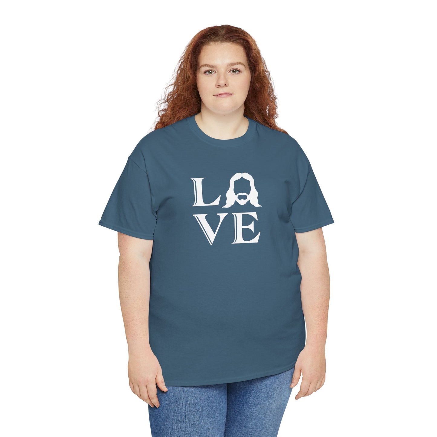 Divine Love Silhouette Heavy Cotton Tee