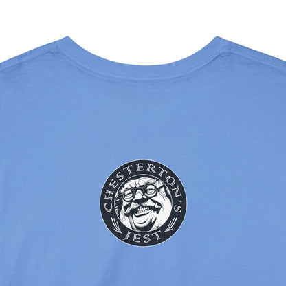 Lead Us Not Into Temptation We Can Find It Ourselves Heavy Cotton Tee
