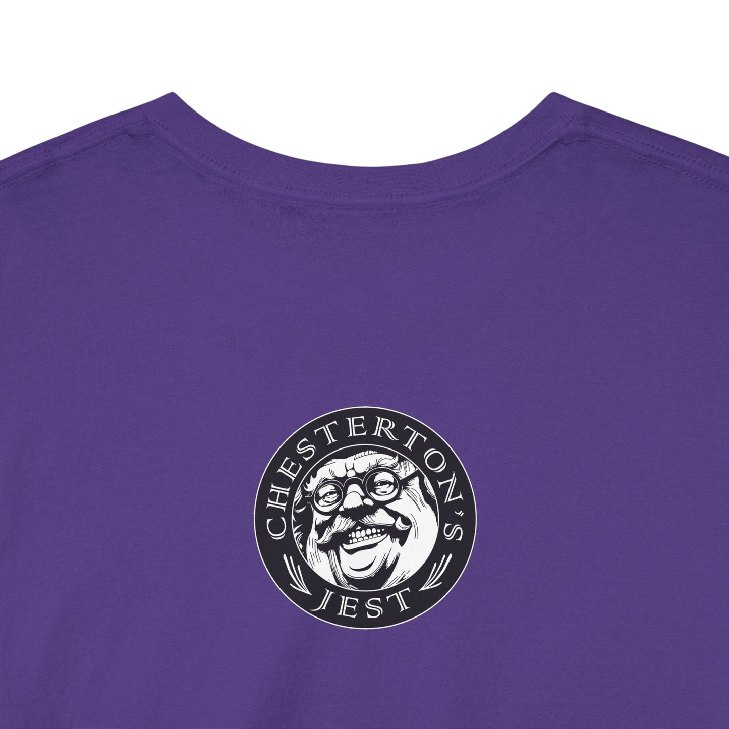 Through Him, With Him In Him Heavy Cotton Tee