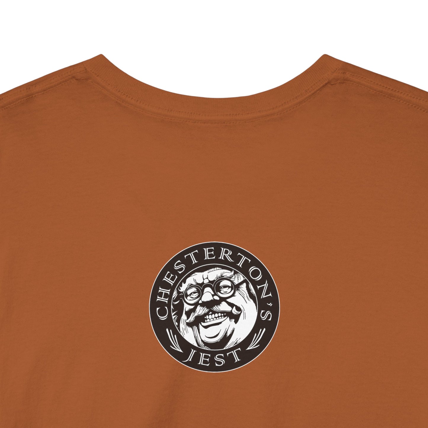 Catholic By Birth Rebel By Choice Heavy Cotton Tee