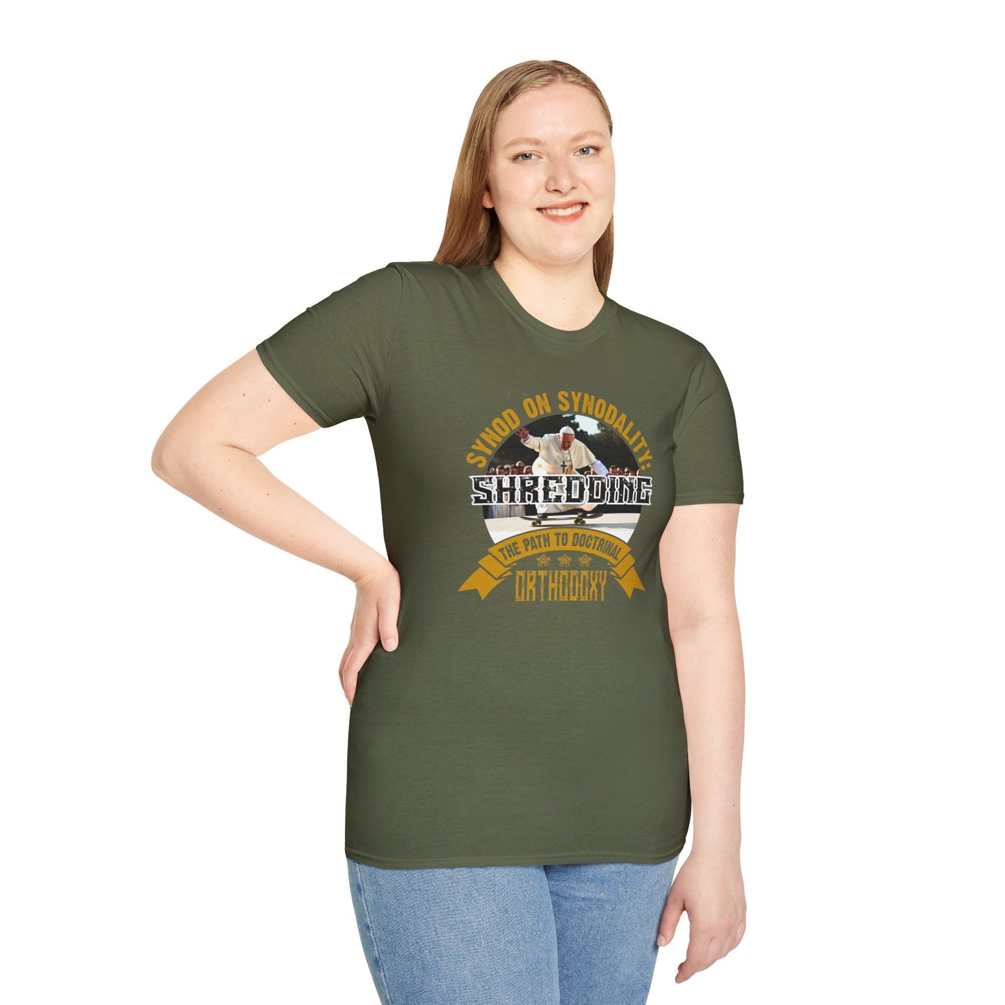 Synod on Synodality 'Shredding the Path to Orthodoxy' T-Shirt