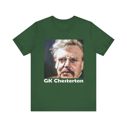 Piercing Gaze GK Chesterton Graphic Heavy Cotton Tee