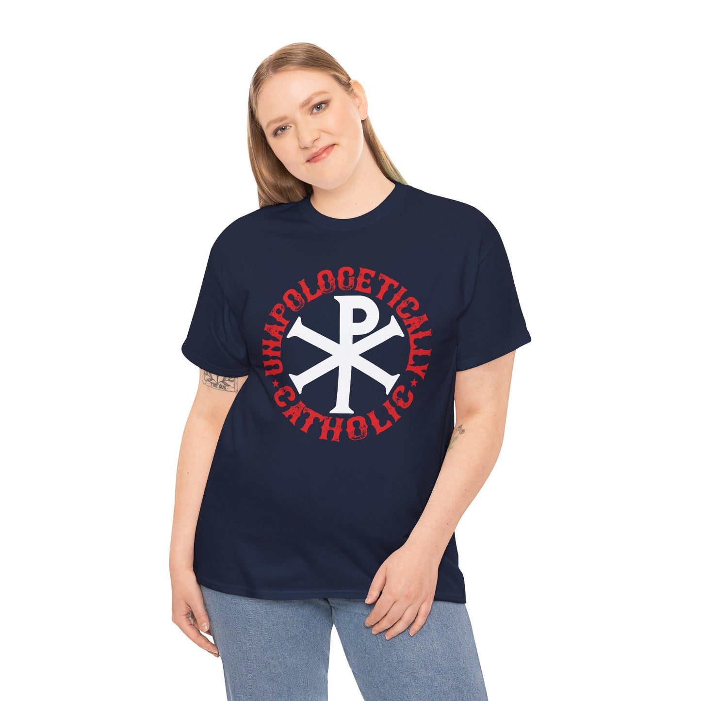 Unapologetically Catholic Heavy Cotton Tee