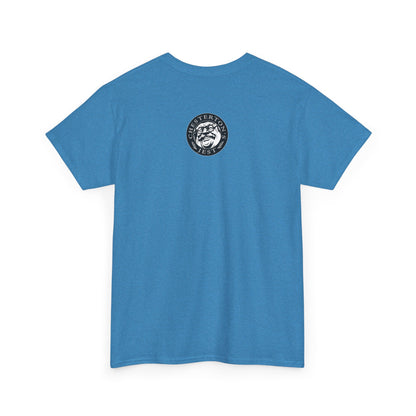 Lead Us Not Into Temptation We Can Find It Ourselves Heavy Cotton Tee