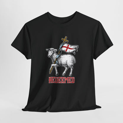 The Risen Lamb King Heavy Cotton Tee