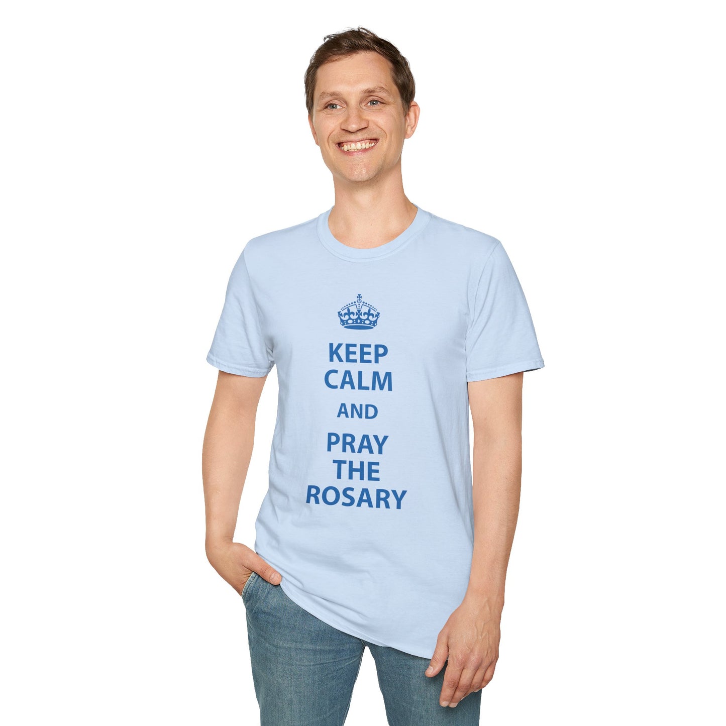 Keep Calm and Pray the Rosary T-Shirt