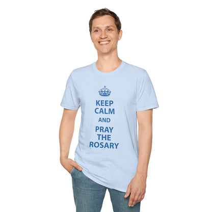 Keep Calm and Pray the Rosary T-Shirt
