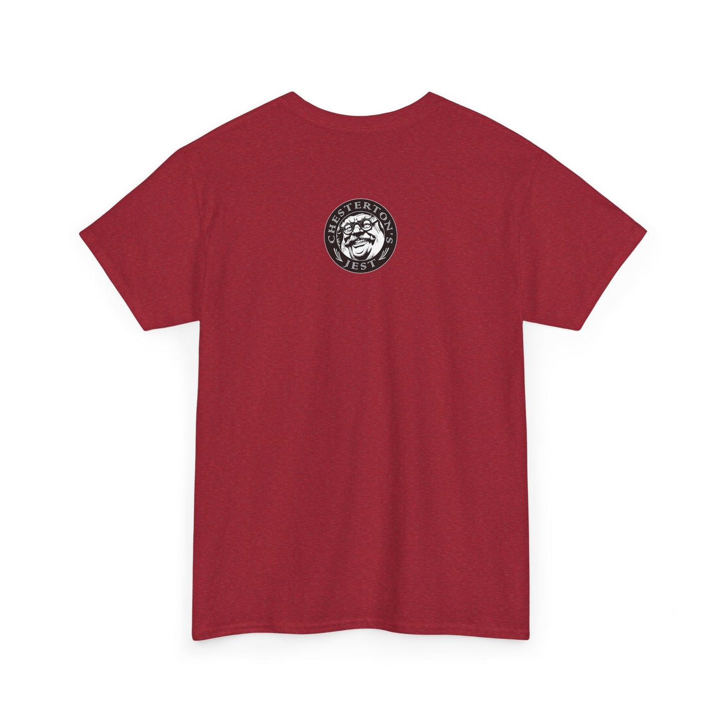 Catholic By Birth Rebel By Choice Heavy Cotton Tee