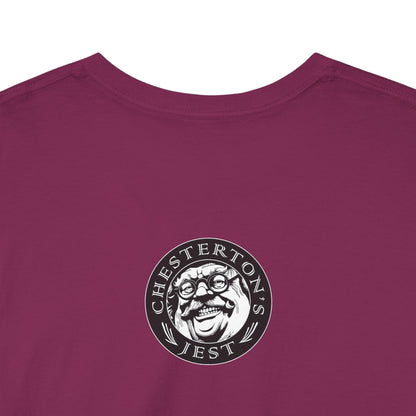 Catholicism Where Coffee Is Instant But Salvation takes Time Heavy Cotton Tee
