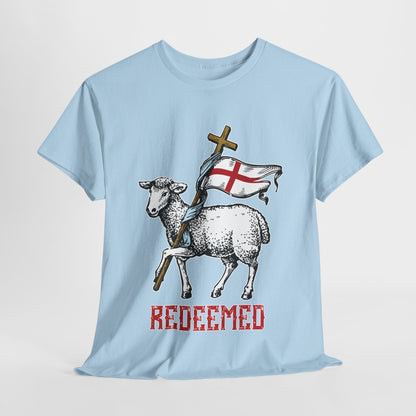 The Risen Lamb King Heavy Cotton Tee