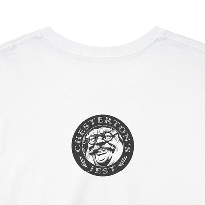 Lead Us Not Into Temptation We Can Find It Ourselves Heavy Cotton Tee